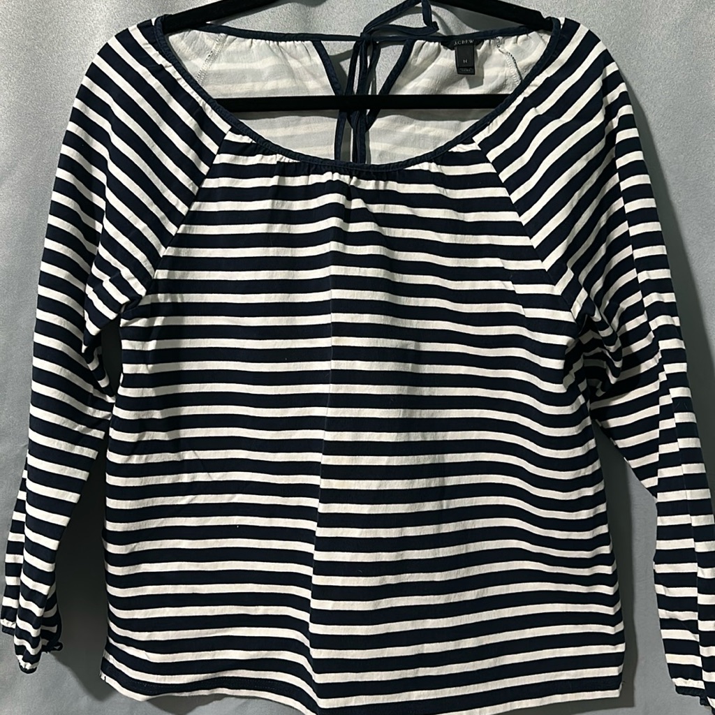 J Crew Stripped Top